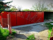 Garaże blaszane,wiaty,garażowe,konstrukcie stalowe,kojce i inne.