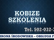 Szkolenie Raport do Kobize, tel. 504-746-203. Ćwiczenia, Warsztaty, cena