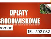 Szkolenie Opłaty za korzystanie ze środowiska, obliczanie, cennik