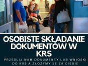 Składanie wniosków do KRS + księgowość