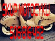 Kupię stare, zabytkowe motocykle, motorowery, motory!