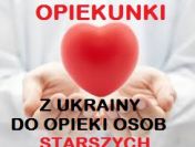 Opiekunki osob starszych z Ukrainy szukaja pracy w Polsce
