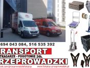 przeprowadzki transport towarów prywatne firmowe przemeblowanie WNOSZENIE