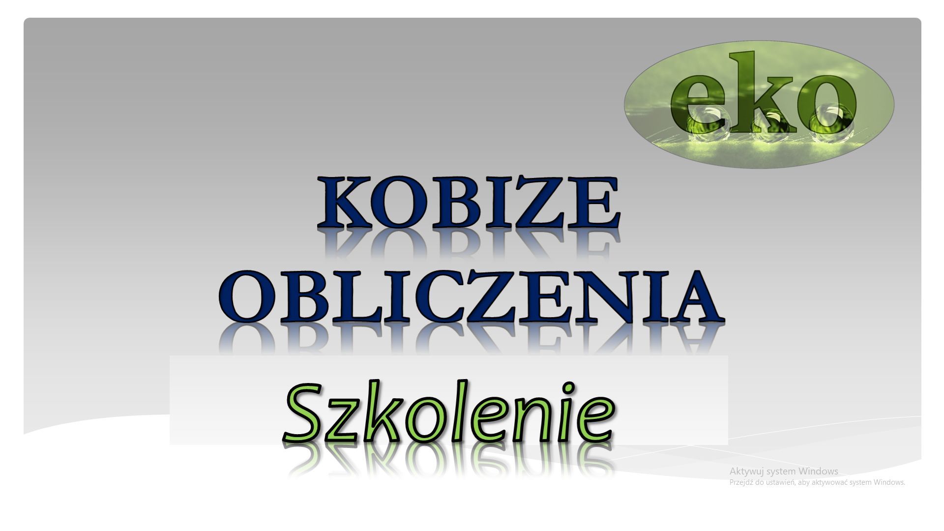 Szkolenie indywidualne BDO, Kobize, tel. 502-032-782 oraz opłaty za środowisko Toruń - Zdjęcie 1