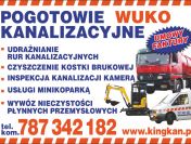 Wuko Czyszczenie i udrażnianie kanalizacji  KingKan