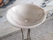 Umywalka marmurowa BLANCO WHITE