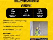 Praca dla tynkarzy maszynowych