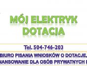 Napisanie wniosku dofinansowanie samochodu elektrycznego, mój elektryk,