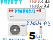 Klimatyzator Kaisai Fly 2,5 i 3,5 kw