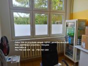 Folie na okna do szpitali, przychodni zdrowia, gabinetów lekarskich  OKLEJAMY