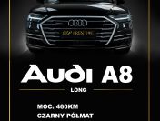 wynajem wypożyczalnia samochodów Audi A8,Audi RS, Audi A7,auta do ślubu Łódź