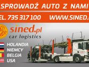 Transport samochodów lorą z Belgii / z Holandii / z Niemiec / USA