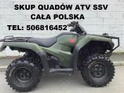 SKUP QUADÓW QUAD QUADY ATV BUGGY SSV SKUTERÓW WODNYCH ŚNIEŻNYCH