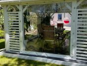 Plandeka PVC, osłona altany, zabudowa tarasu 680GR - darmowa wycena