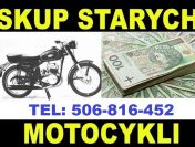 SKUP STARYCH ZABYTKOWYCH MOTOCYKLI MOTOROWERÓW MOTORÓW!