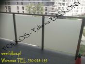 OKlejamy balkony Warszawa Wilanów - folie na szyby balkonowe Warszawa