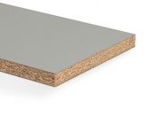 Płyta wiórowa z efektem stali nierdzewnej, oklejona HPL aluminium