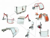 Osłony BHP do tokarek, frezarek, wiertarek, szlifierek i pił