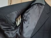 Marynarka na 182 cm, ciemnoszara, wełna - stan idealny, jak nowa