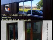Folia lustro weneckie na okna w mieszkaniu- Oklejamy okna folią wenecką Wawa