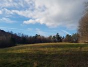 Uzbrojona działka widokowa na wzgórzu w Bieszczadach + własny las!