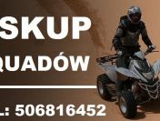 SKUP QUADÓW QUAD QUADY ATV BUGGY SSV -CAŁA POLSKA 24H/7
