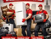 WYWÓZ MEBLI OPRÓŻNIANIE MIESZKAŃ biur piwnic garaży domów biur i firm