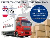 Międzynarodowe przeprowadzki, transport towarowy Anglia, UK, do/z Europa