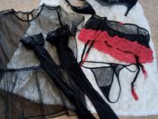 Komplet bielizny damskiej fetysz