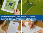 Warunki zabudowy dla działki budowlanej,  tel. 504-746-203, decyzja środowiskowa