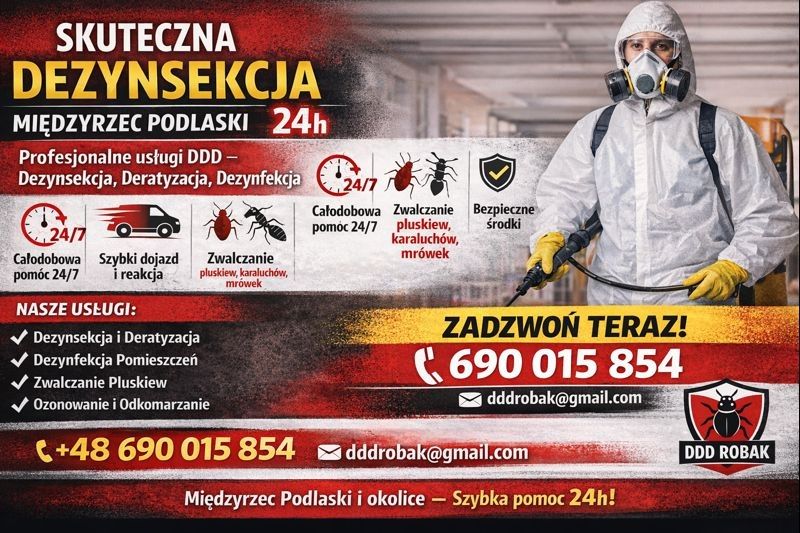 Pluskwa domowa – szybka i skuteczna pomoc | Sokołów Podlaski Sokołów Podlaski - Zdjęcie 1