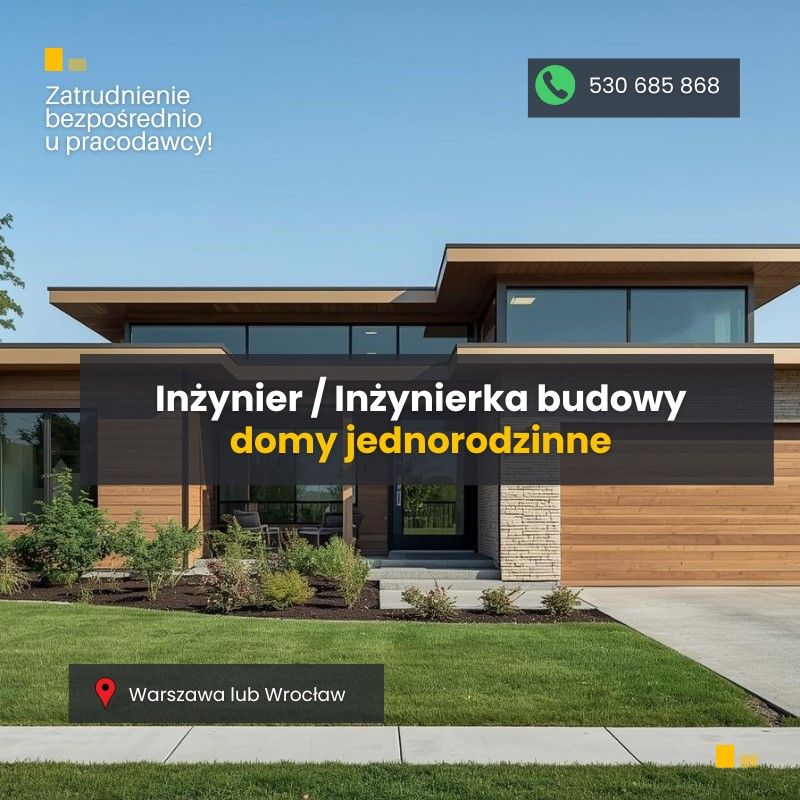 Inżynier budowy / Inżynierka budowy Warszawa - Zdjęcie 1