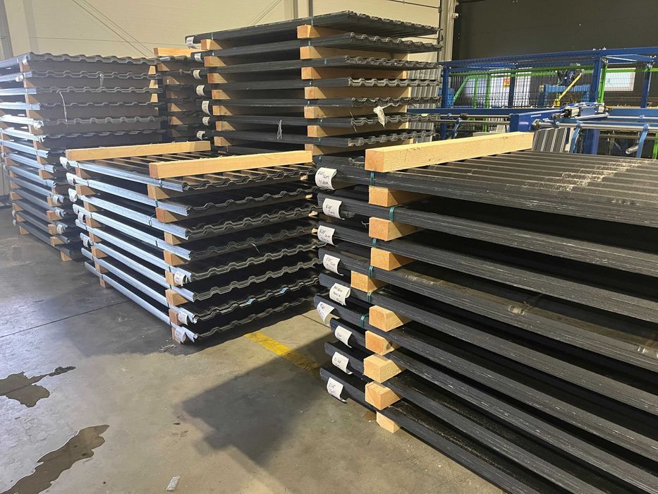 Zestaw blach - paczka blachy trapezowej 50sztuk  - Zdjęcie 1