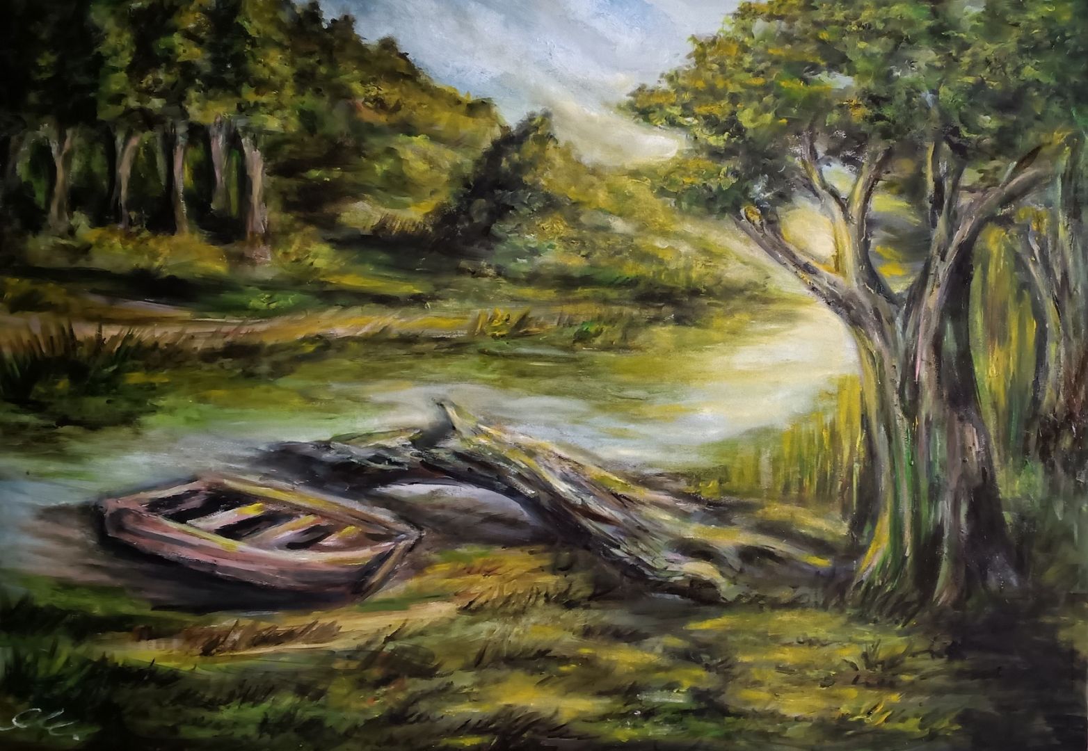 Pejzaże – malarstwo olejne na zamówienie warszawa - Zdjęcie 1