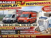 PRZEPROWADZKI TRANSPORT TRAGARZE warszawa duże małe/mikro prywatne i firmowe