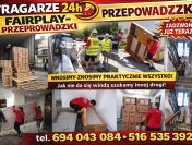 PRZEPROWADZKI TRANSPORT TRAGARZE warszawa duże małe/mikro prywatne i firmowe