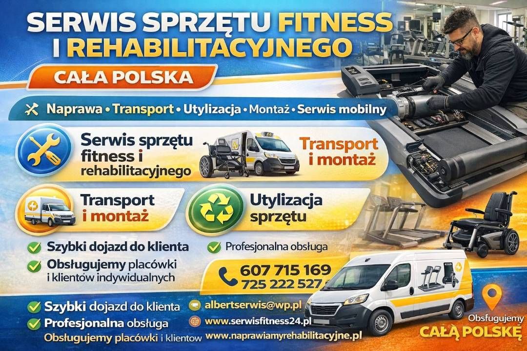 Serwis i naprawa sprzętu rehabilitacyjnego u Klienta, Konstancin Konstancin-Jeziorna - Zdjęcie 1