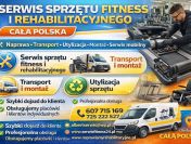 Serwis i naprawa sprzętu rehabilitacyjnego u Klienta, Konstancin