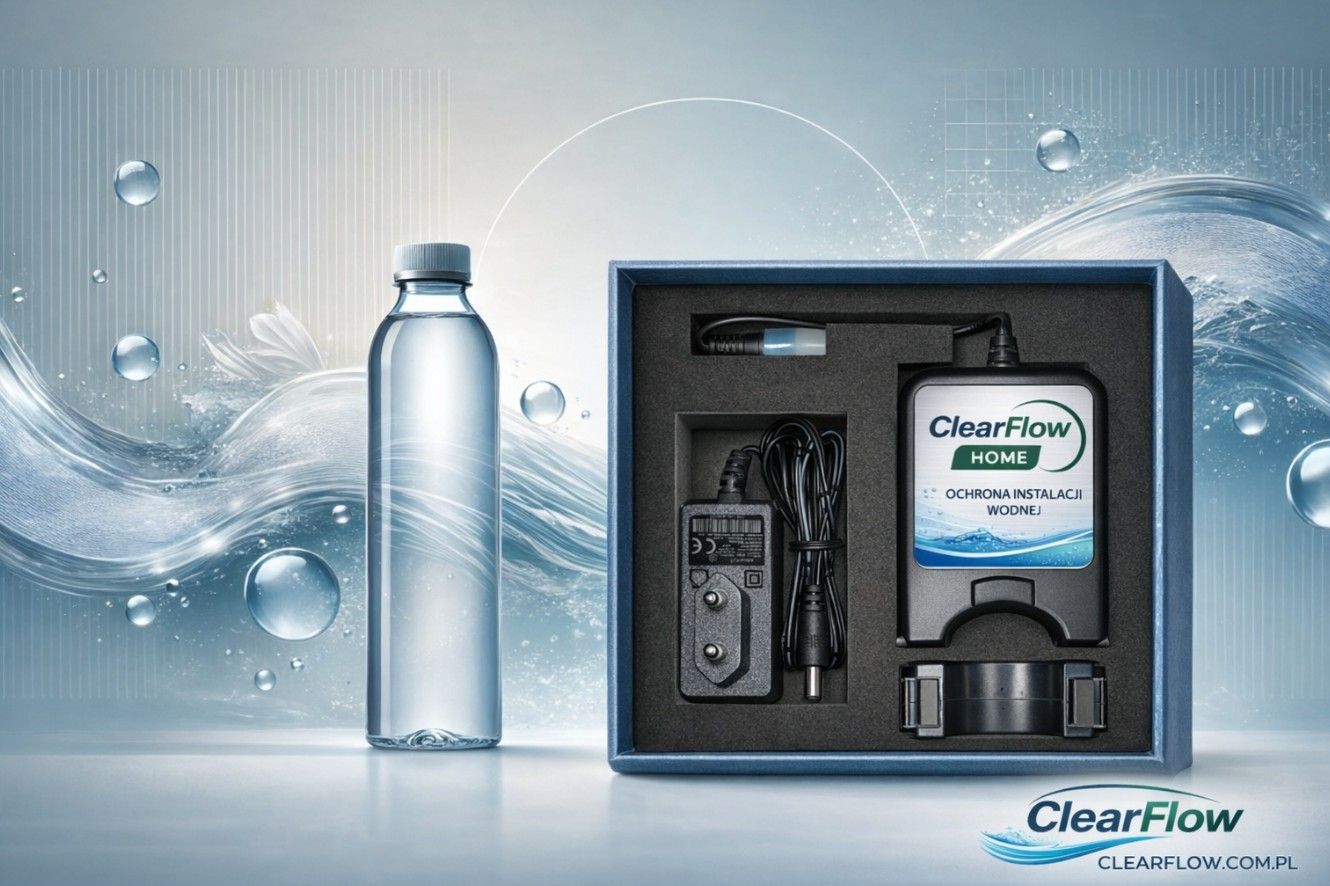 Ochrona instalacji wody użytkowej elektroniczny ClearFlow Home Wrocław - Zdjęcie 1