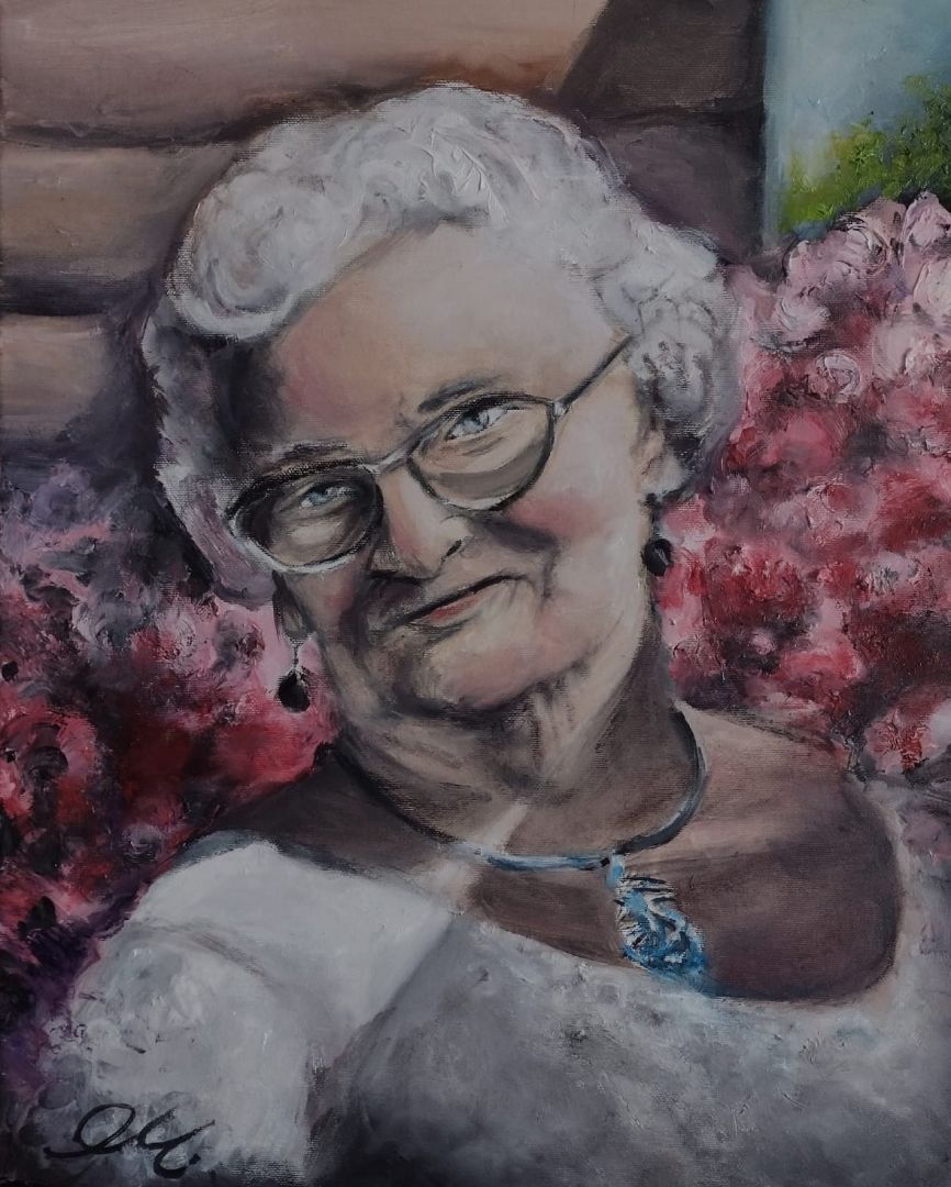 Portret olejny na płótnie na zamówienie Warszawa - Zdjęcie 1