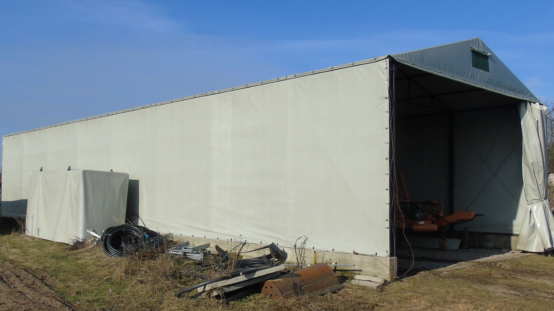 Hale namiotowe producent – magazyn, produkcja, logistyka Olsztyn - Zdjęcie 1