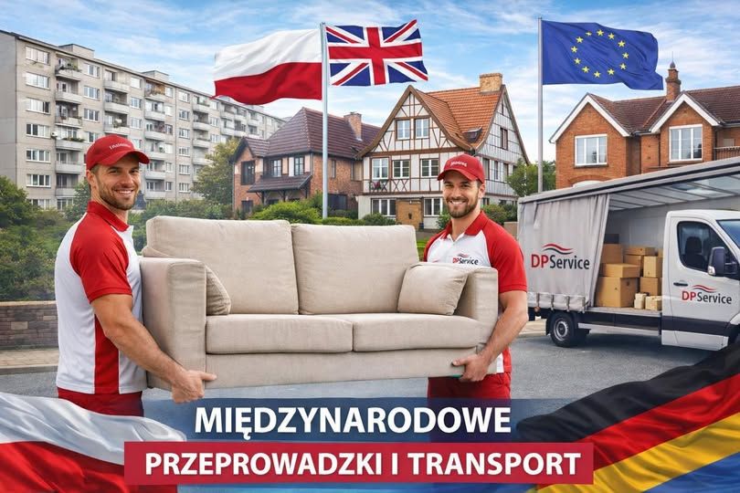 Międzynarodowe przeprowadzki, transport towarowy Warszawa - Zdjęcie 1