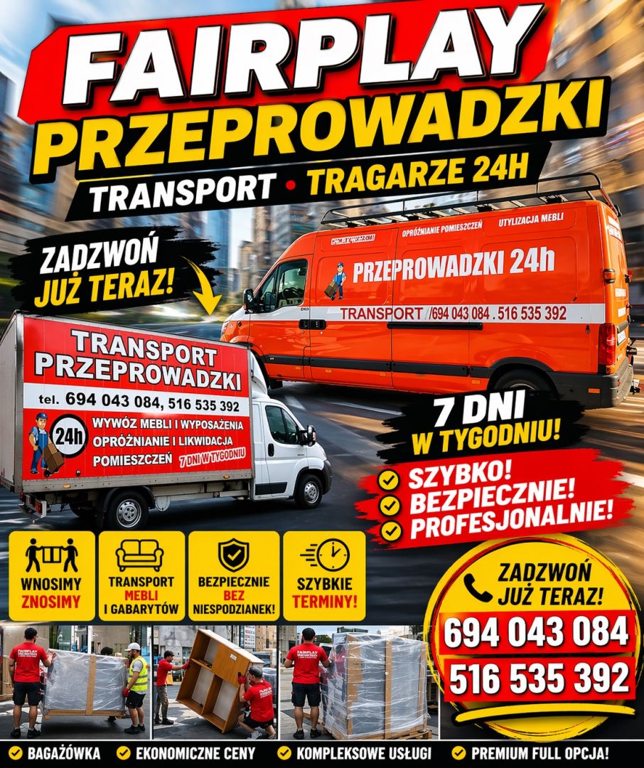 Przeprowadzki| Transport | Tragarze | Wnoszenie mebli warszawa - Zdjęcie 1