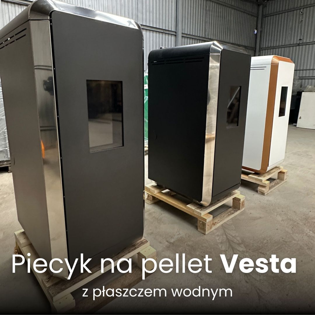 Piecyk na pellet VESTA 15 kW  z płaszczem wodnym Wyszków - Zdjęcie 1