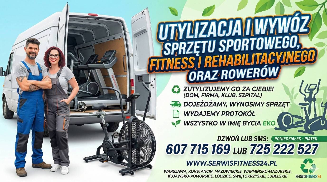 Utylizacja Sprzętu Fitness i Skuterów Inwalidzkich - Warszawa, Konstancin Konstancin-Jeziorna - Zdjęcie 1