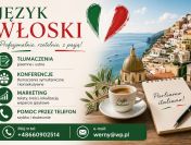 Język włoski - tłumaczenia symultaniczne, konferencje, pomoc przez telefon