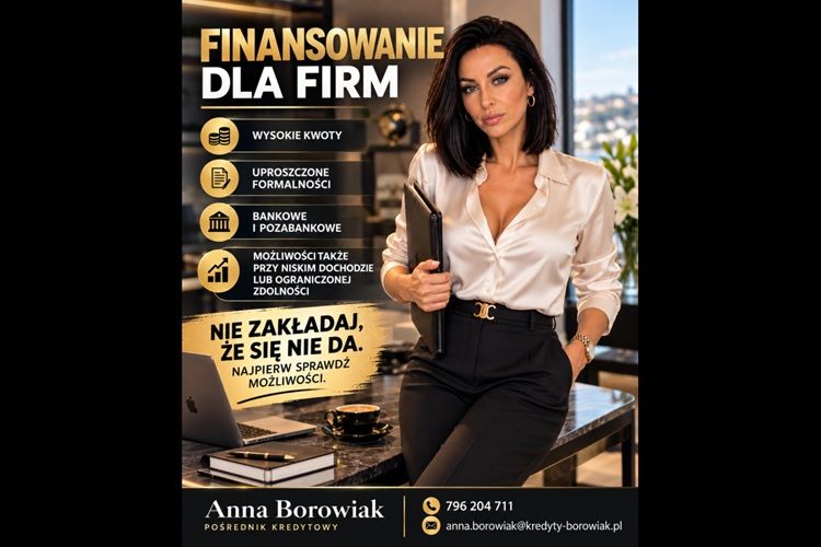 POTRZEBUJESZ FINANSOWANIA DLA FIRMY? Warszawa - Zdjęcie 1