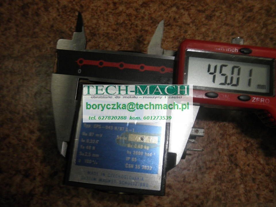Elektromagnes EPS-045-H/196 S-1, Cewka EPS045H tel. 601273539 Warszawa - Zdjęcie 1