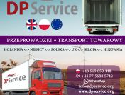 Przeprowadzki międzynarodowe z/do Polski, Anglii, Belgii, Holandii