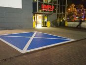 Malowanie miejsc parkingowych, lustro drogowe znaki drogowe Warszawa